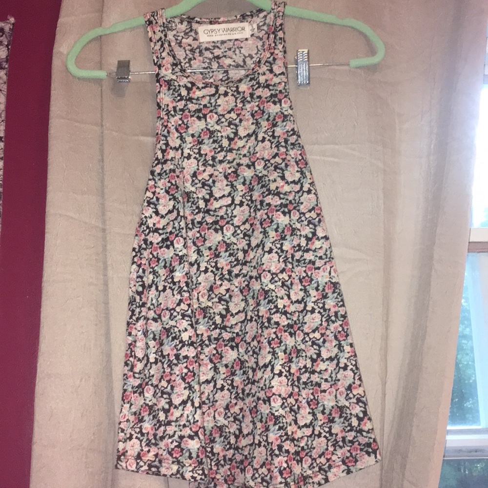 Pac Sun floral print tank top